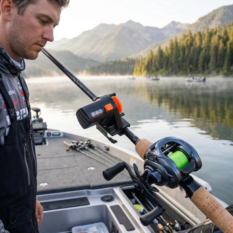 Измеритель глубины на леске с  – обзор и цена Fishing Line Dispenser