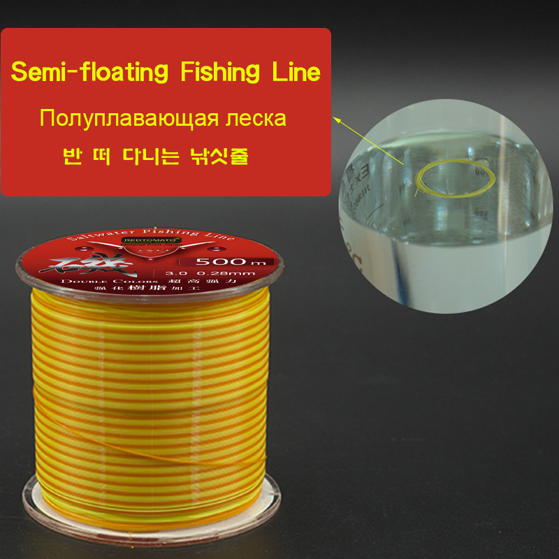 500 м полуплавающая леска, мон – обзор и цена Ice Fishing Line