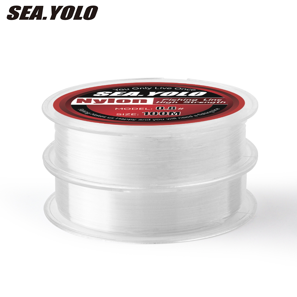 Sea.Yolo 100 м импортная прочн – обзор и цена Ice Fishing Line